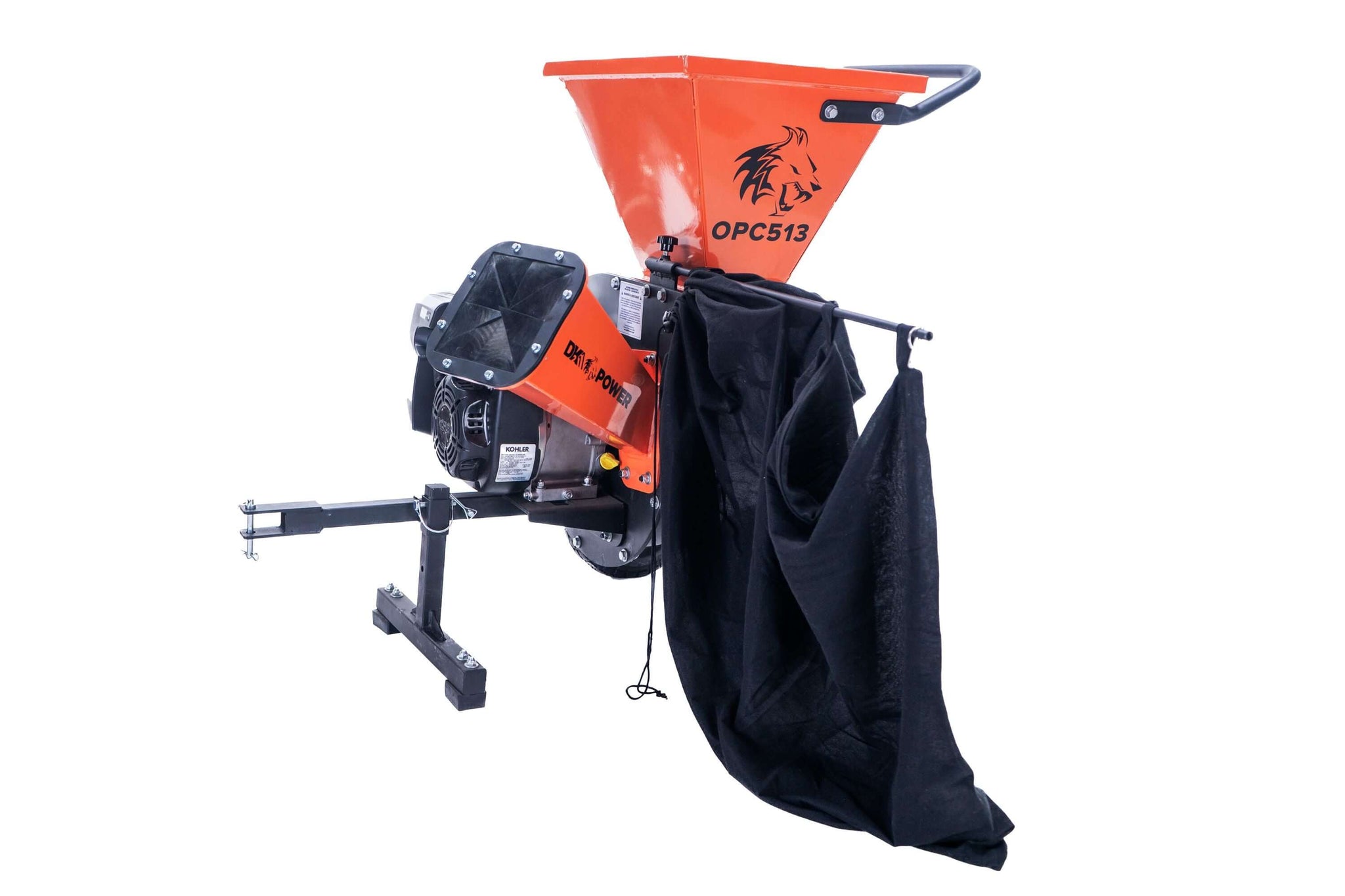 DK2 POWER 3-Inch 6.5 HP 196 cc Disk Chipper Shredder (Chip Bag Include