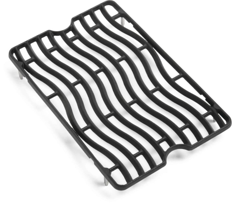 Porcelainized cast iron cooking grid for Napoleon gas grills, ideal for creating perfect sear marks.