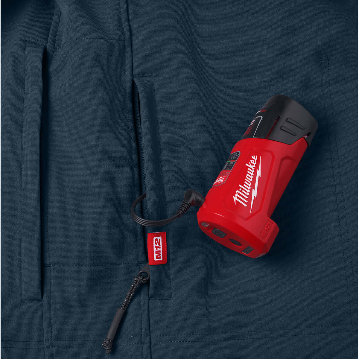 Milwaukee Heated Gear M12 Blue Jacket Kit (Assorted Sizes Available)
