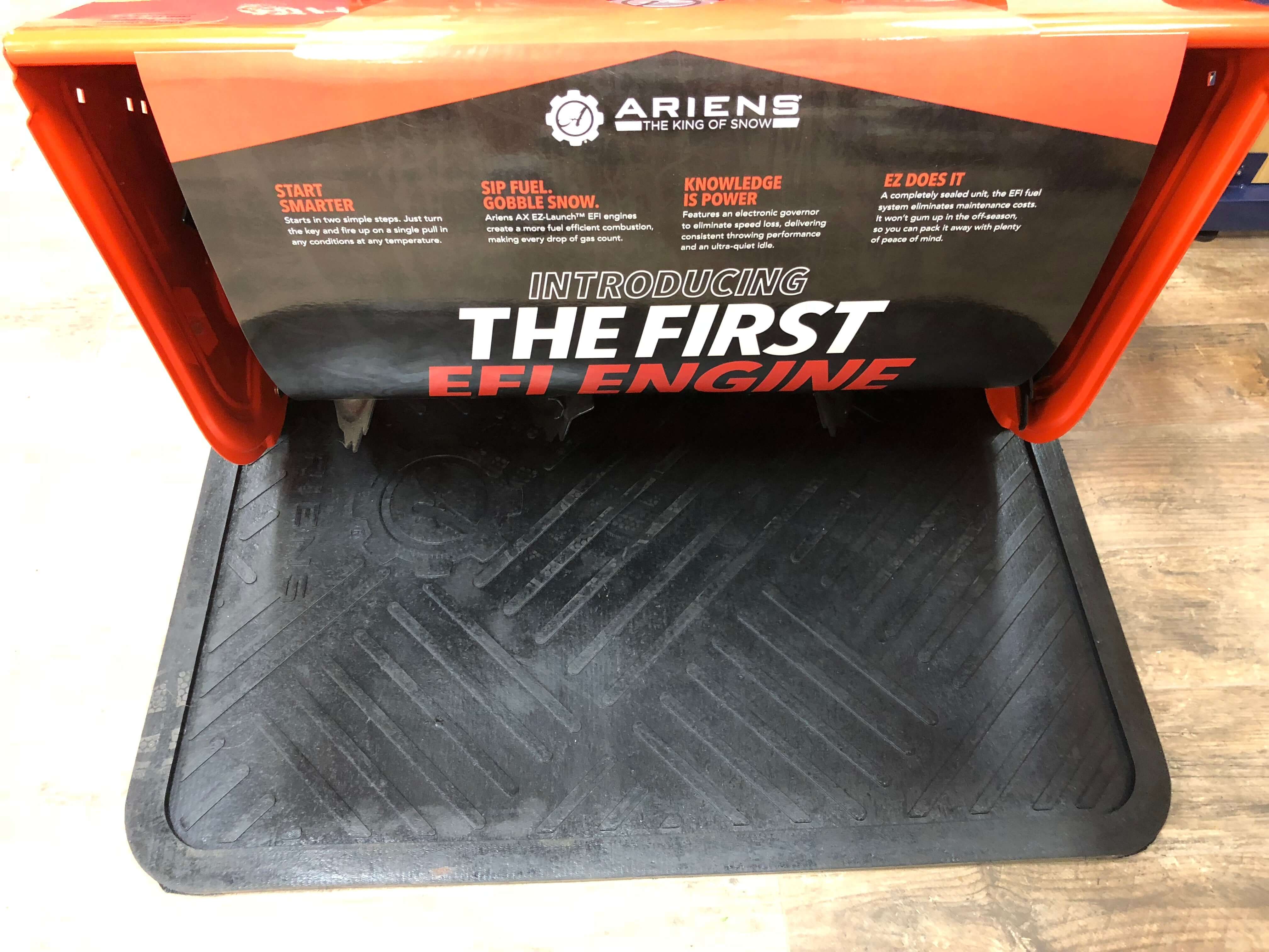 Reviews for Ariens 36 in. x 30 in. Protective Floor Mat for Ariens
