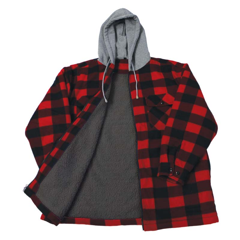 Lumberjack hooded jacket discount