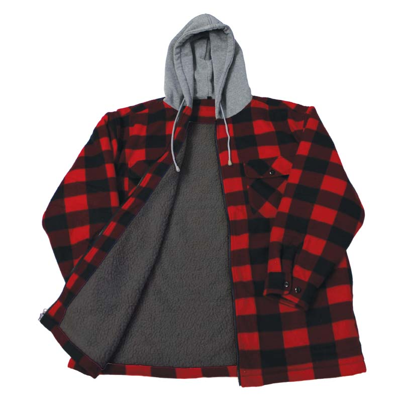 lumberjack jacket with hood