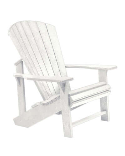 White Adirondack Chair