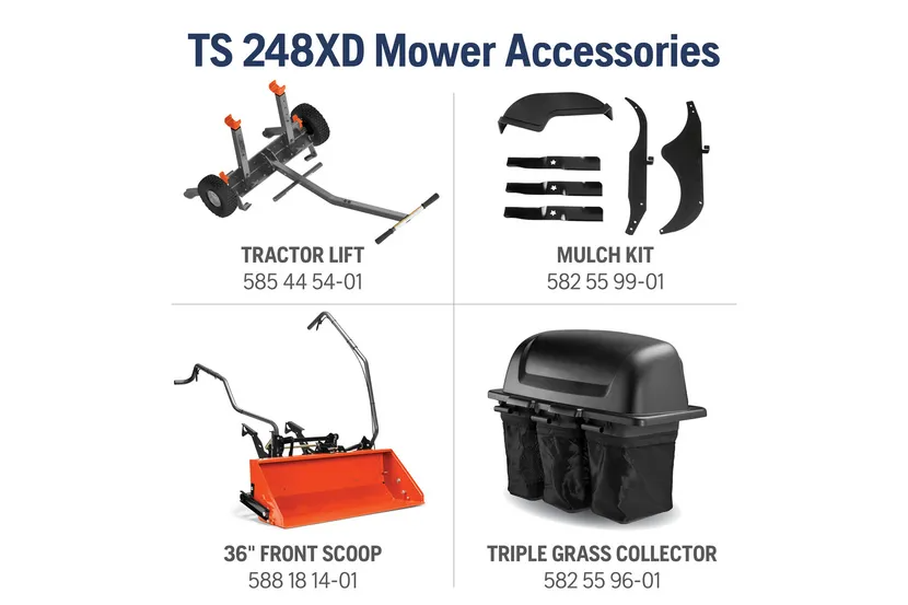 Husqvarna TS 248G Lawn Tractor Kawasaki Safford Equipment